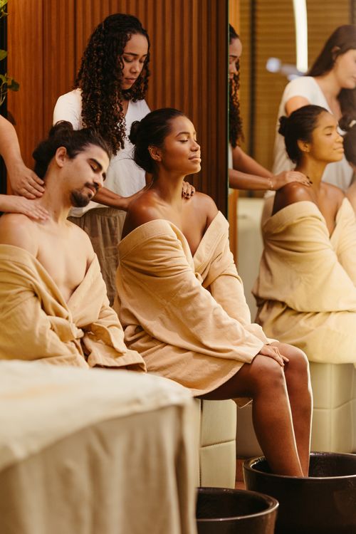 Relaxing couples massage treatment at Umdlalo Wellness Spa, Umtentweni KZN South Coast